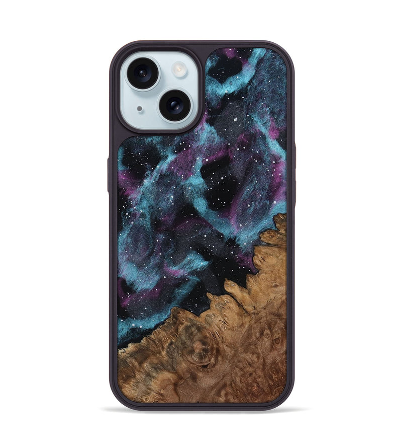 iPhone 15 Wood Phone Case - Yulissa (Cosmos, 801841)