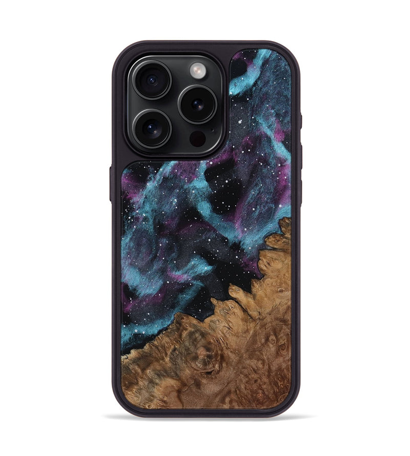 iPhone 15 Pro Wood Phone Case - Yulissa (Cosmos, 801841)