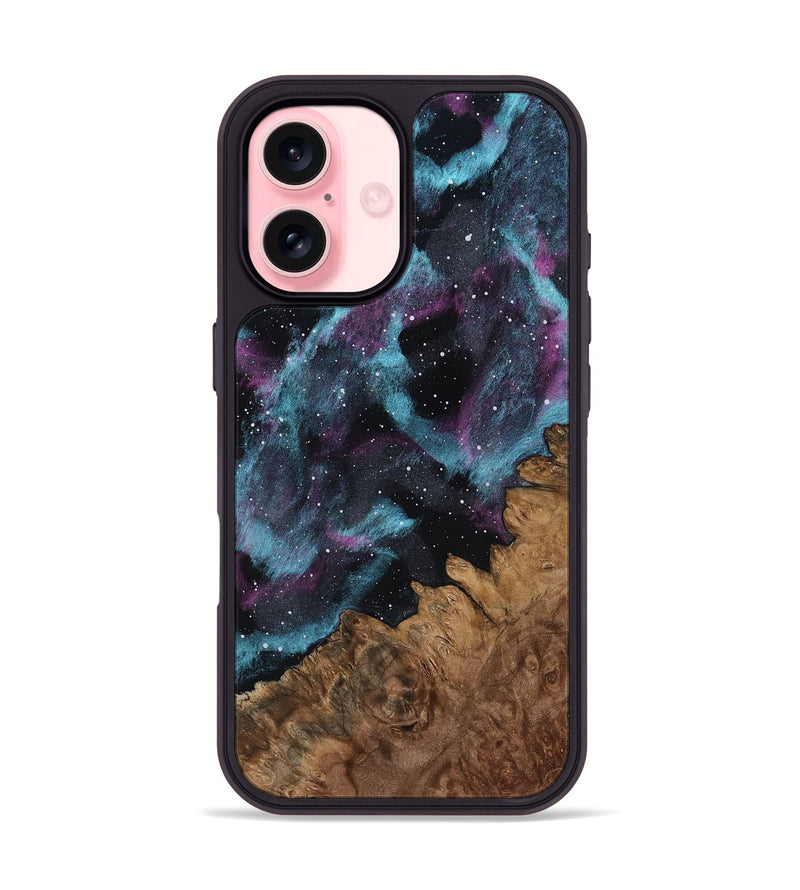 iPhone 16 Wood Phone Case - Yulissa (Cosmos, 801841)