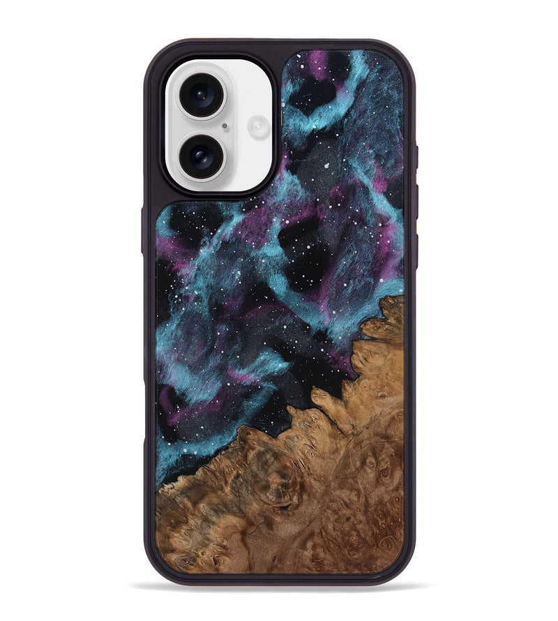 iPhone 16 Plus Wood Phone Case - Yulissa (Cosmos, 801841)