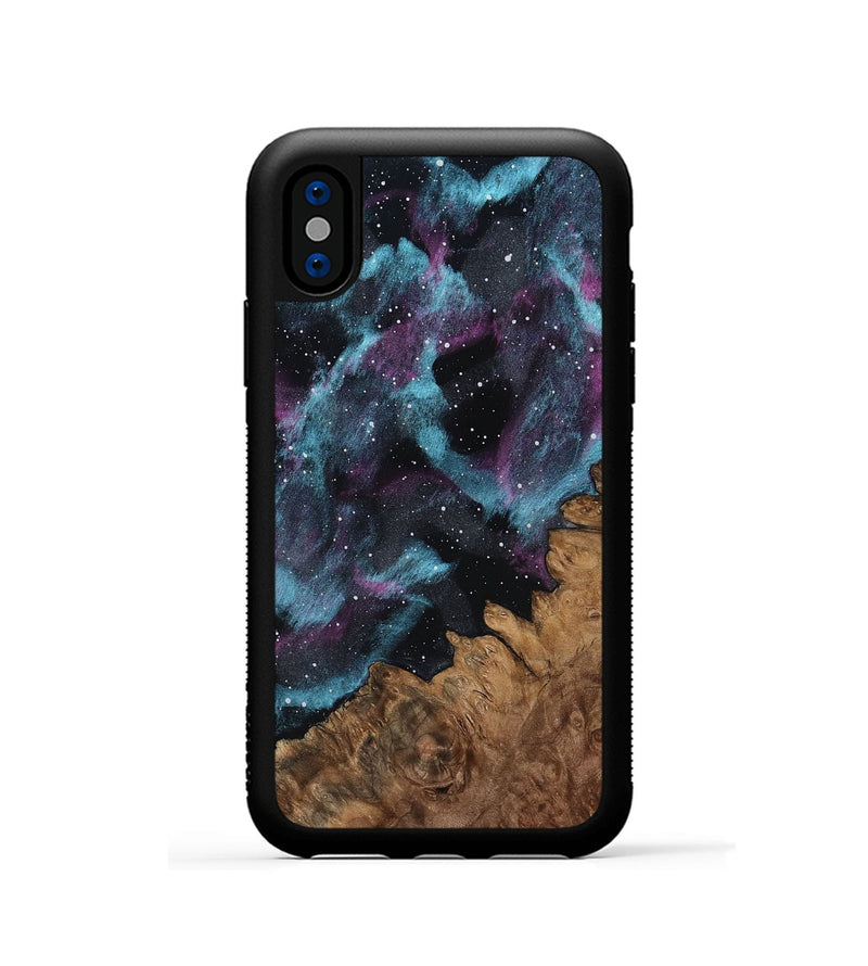 iPhone Xs Wood Phone Case - Yulissa (Cosmos, 801841)