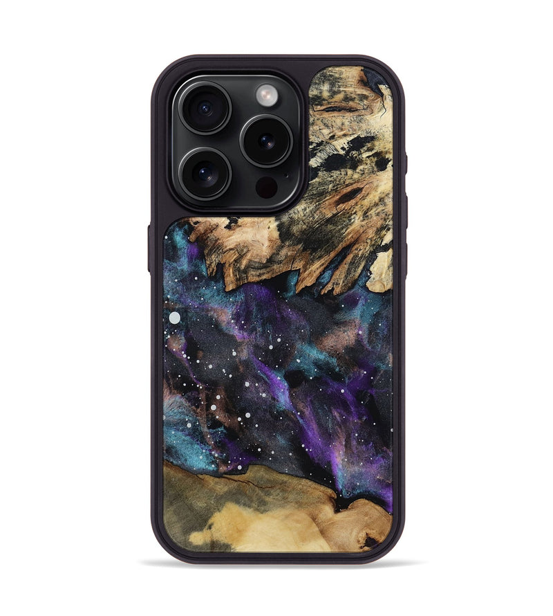 iPhone 15 Pro Wood Phone Case - Daniela (Cosmos, 801844)