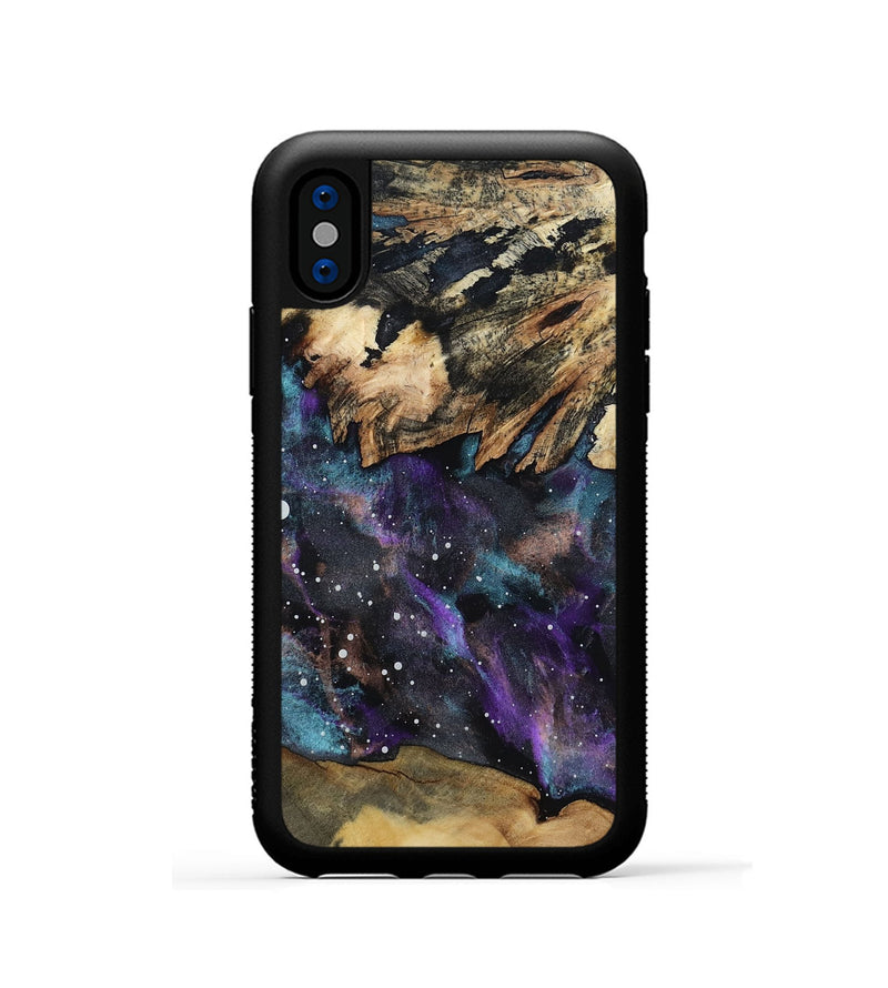 iPhone Xs Wood Phone Case - Daniela (Cosmos, 801844)