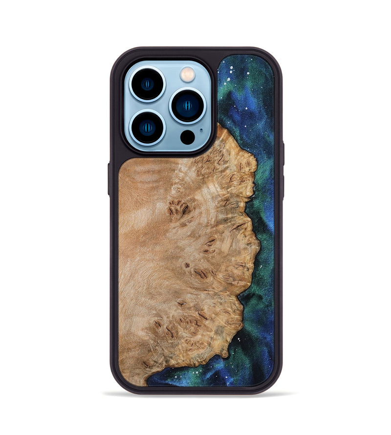 iPhone 14 Pro Wood Phone Case - Onie (Cosmos, 801845)