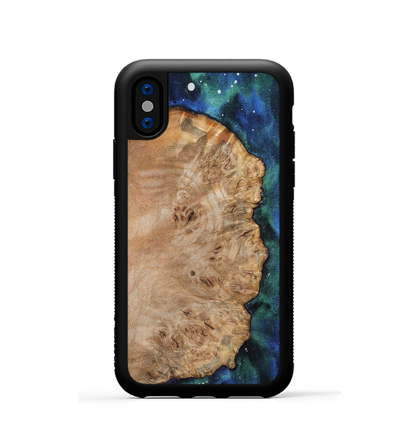 iPhone Xs Wood Phone Case - Onie (Cosmos, 801845)