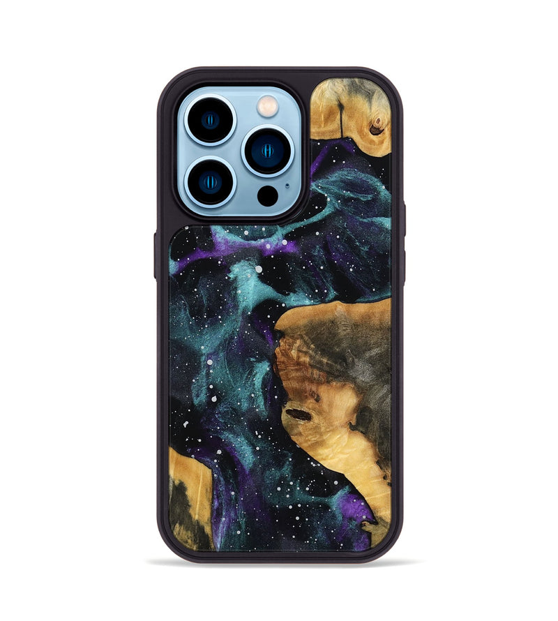 iPhone 14 Pro Wood Phone Case - Aline (Cosmos, 801846)