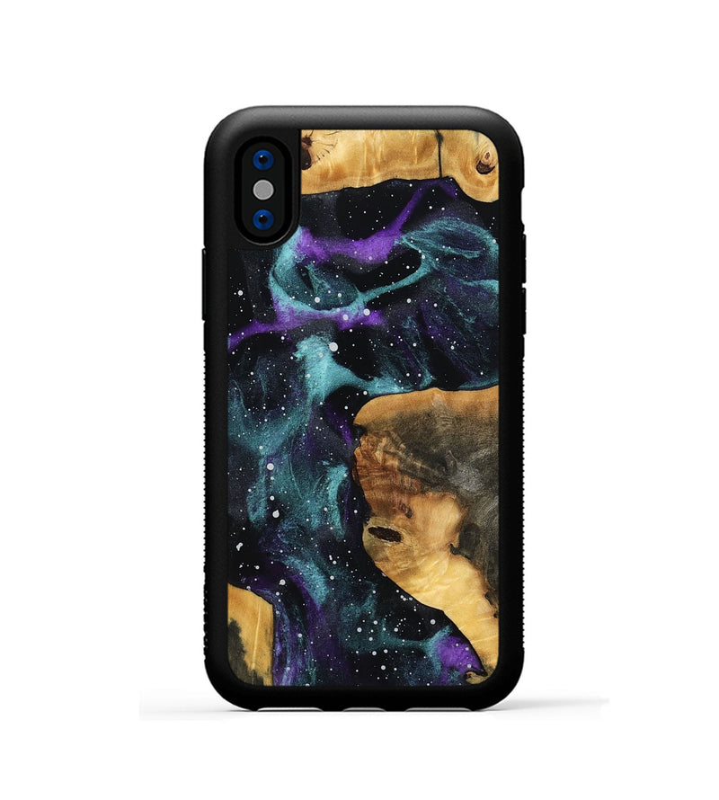 iPhone Xs Wood Phone Case - Aline (Cosmos, 801846)