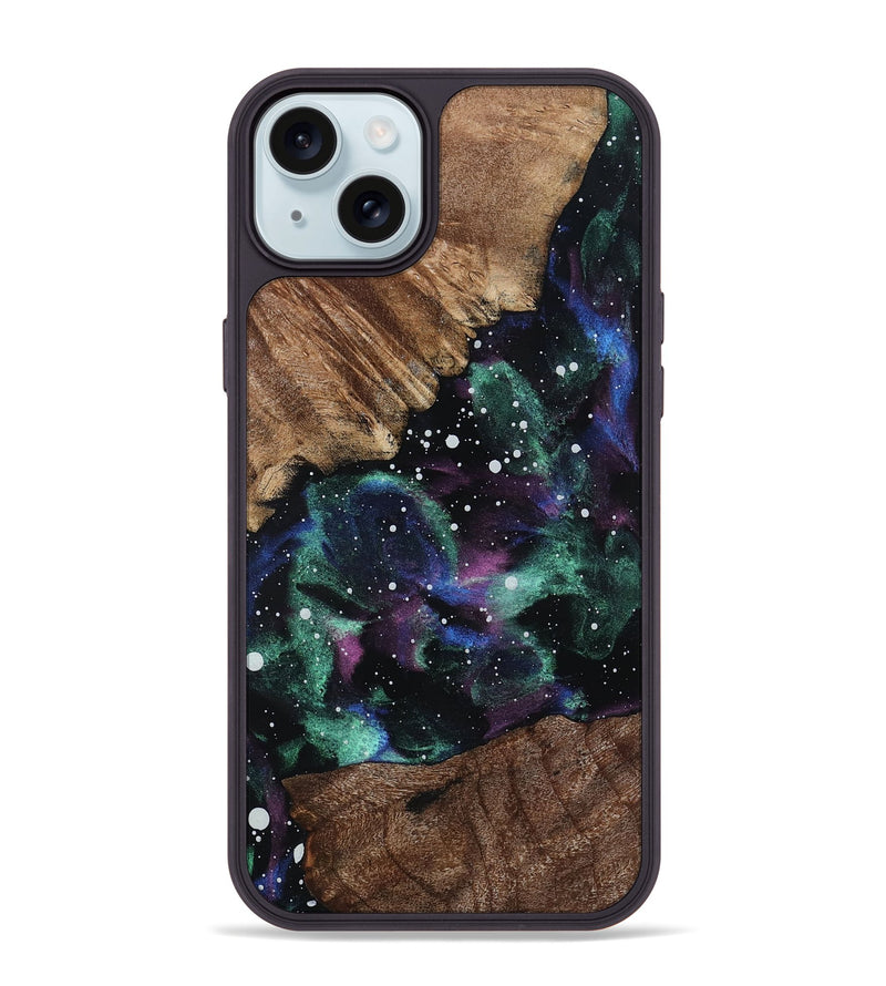iPhone 15 Plus Wood Phone Case - Phillip (Cosmos, 801847)