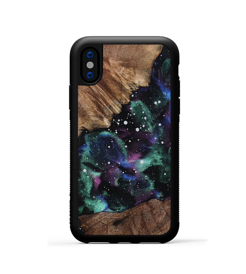 iPhone Xs Wood Phone Case - Phillip (Cosmos, 801847)