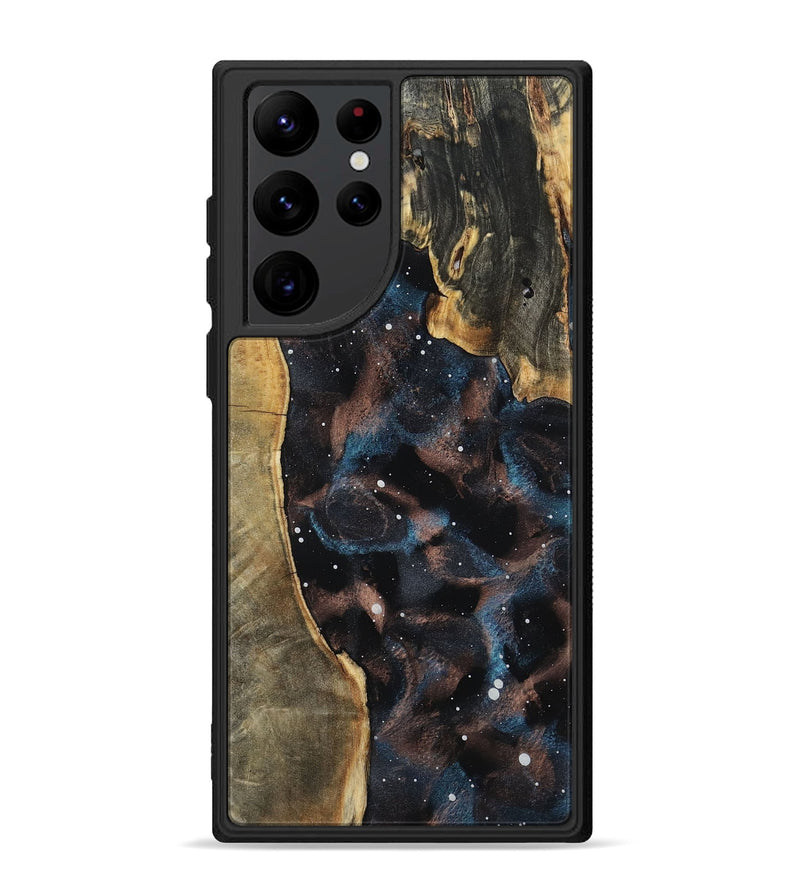 Galaxy S22 Ultra Wood Phone Case - Pansy (Cosmos, 801848)