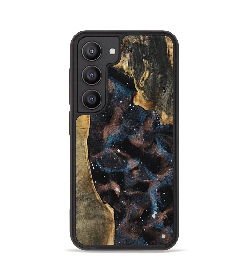 Galaxy S23 Wood Phone Case - Pansy (Cosmos, 801848)