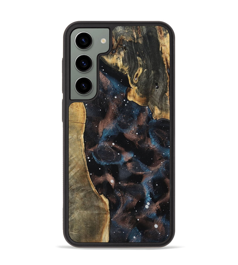 Galaxy S23 Plus Wood Phone Case - Pansy (Cosmos, 801848)