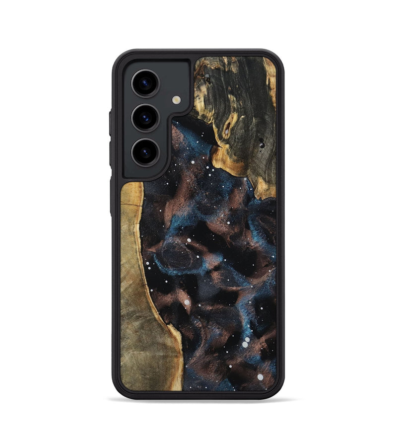 Galaxy S24 Wood Phone Case - Pansy (Cosmos, 801848)