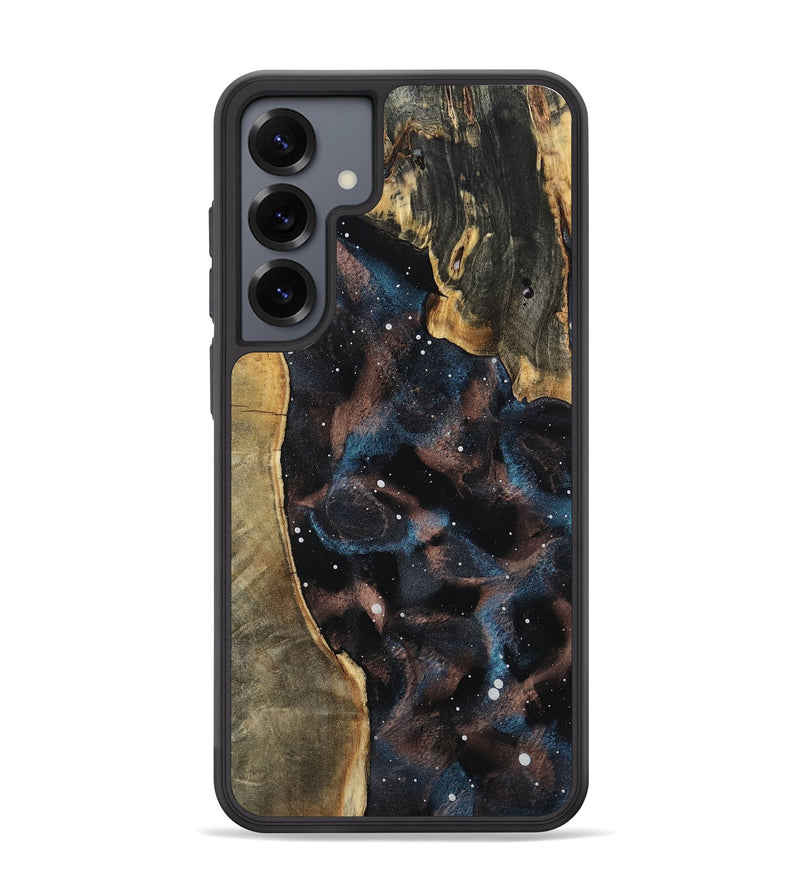 Galaxy S25 Plus Wood Phone Case - Pansy (Cosmos, 801848)