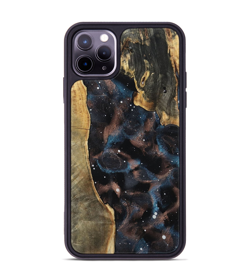 iPhone 11 Pro Max Wood Phone Case - Pansy (Cosmos, 801848)