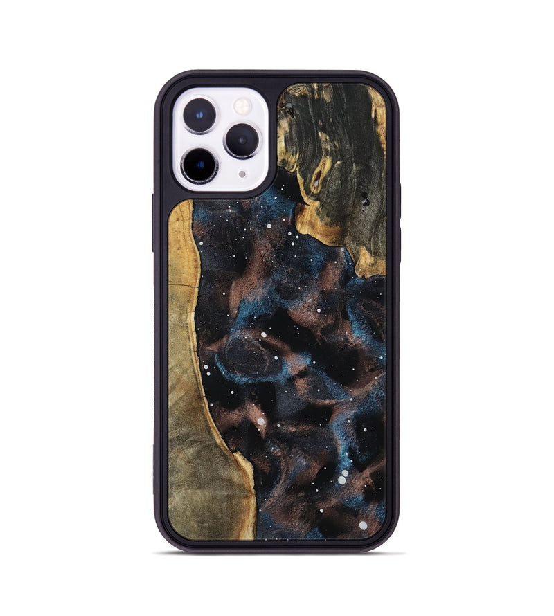 iPhone 11 Pro Wood Phone Case - Pansy (Cosmos, 801848)