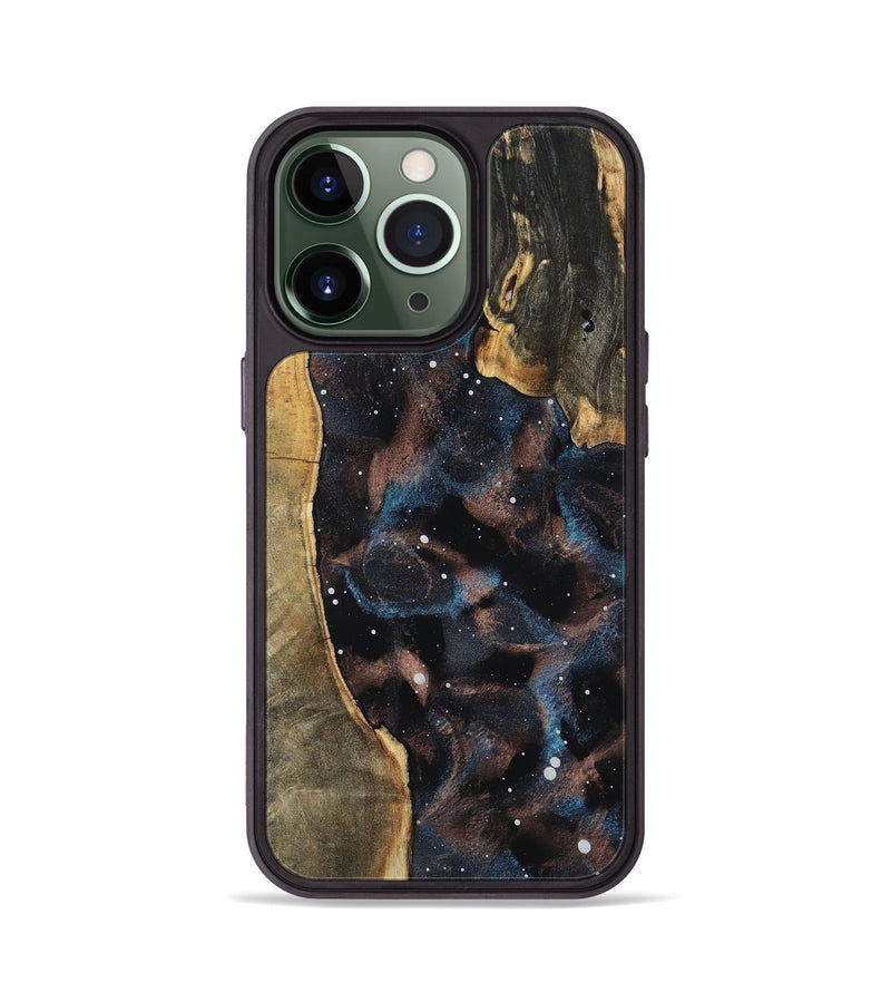 iPhone 13 Pro Wood Phone Case - Pansy (Cosmos, 801848)