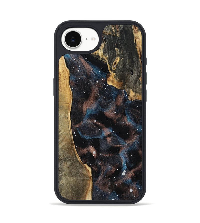 iPhone 16e Wood Phone Case - Pansy (Cosmos, 801848)