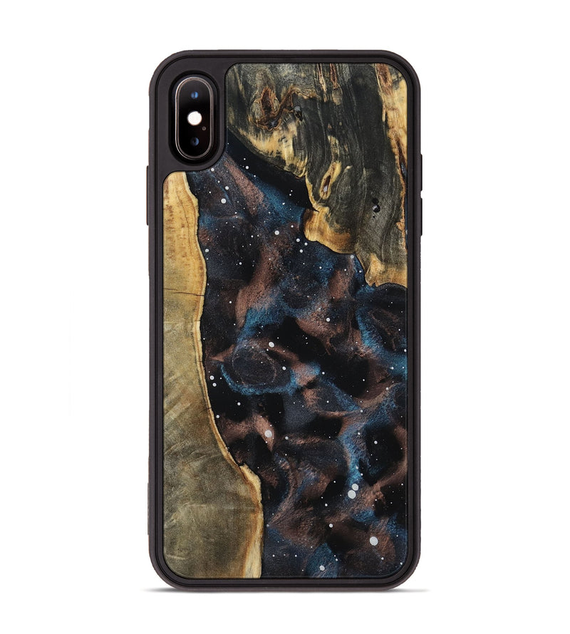 iPhone Xs Max Wood Phone Case - Pansy (Cosmos, 801848)