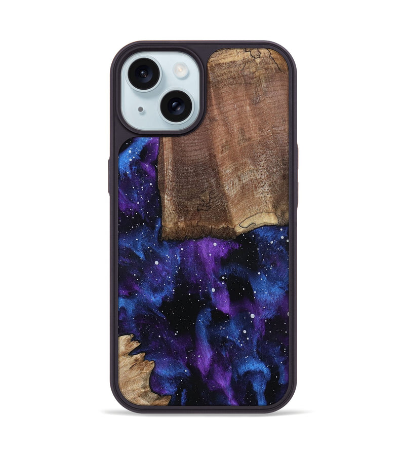 iPhone 15 Wood Phone Case - Eliam (Cosmos, 801849)