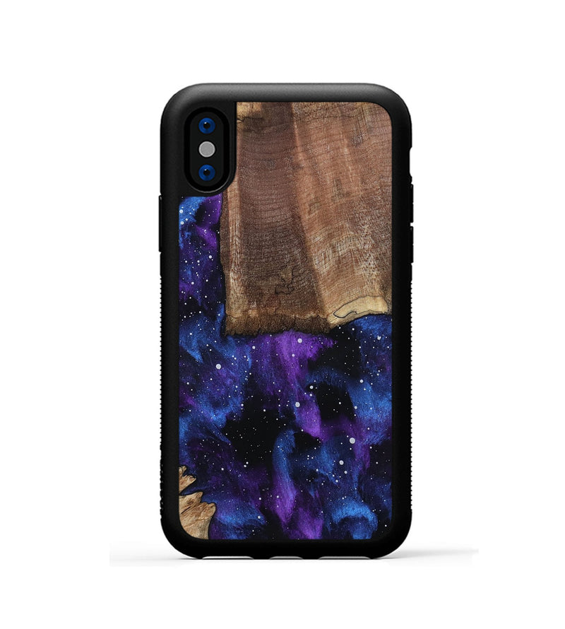 iPhone Xs Wood Phone Case - Eliam (Cosmos, 801849)