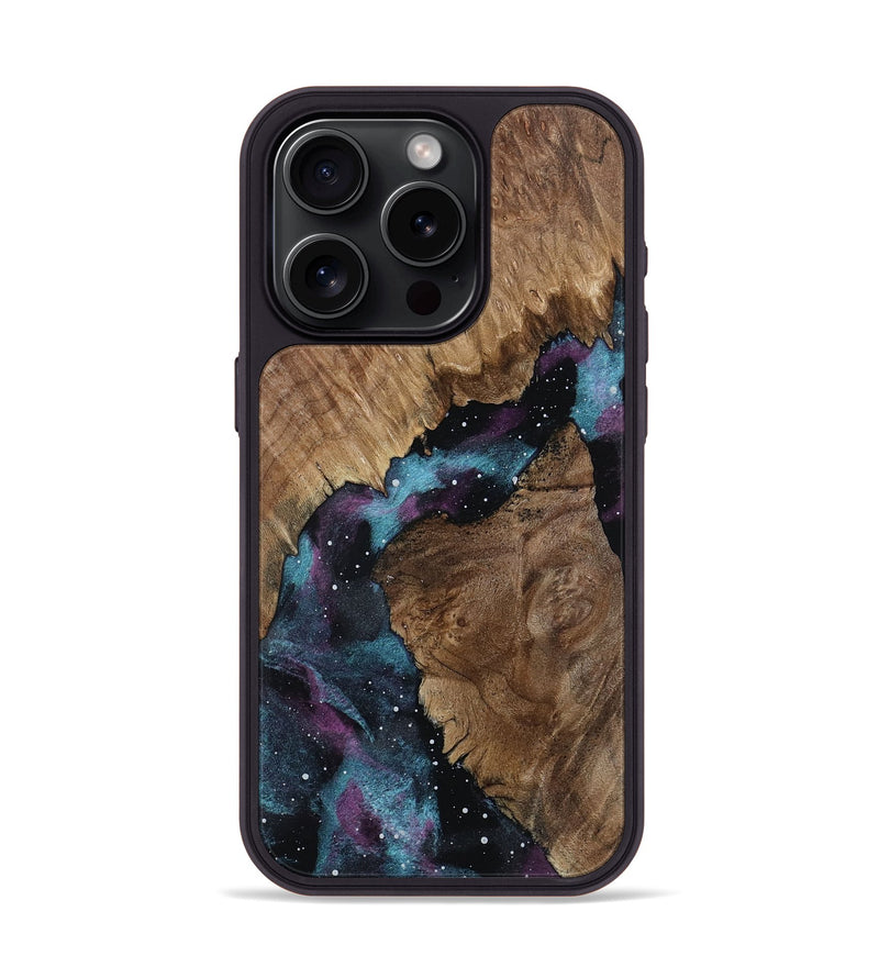 iPhone 15 Pro Wood Phone Case - Montana (Cosmos, 801851)