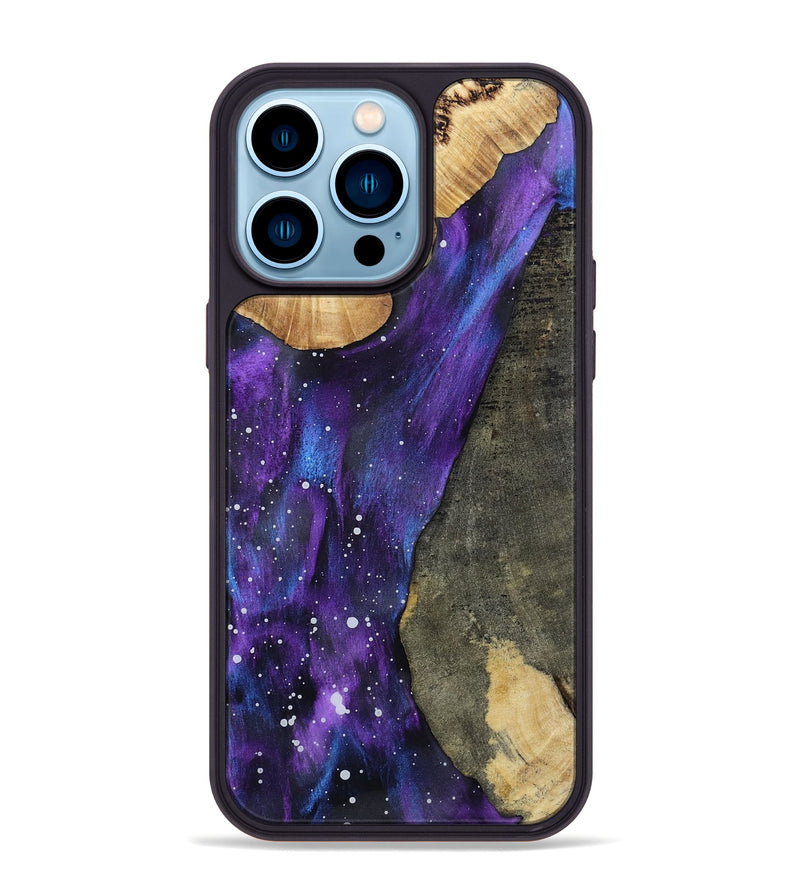 iPhone 14 Pro Max Wood Phone Case - Lailah (Cosmos, 801853)