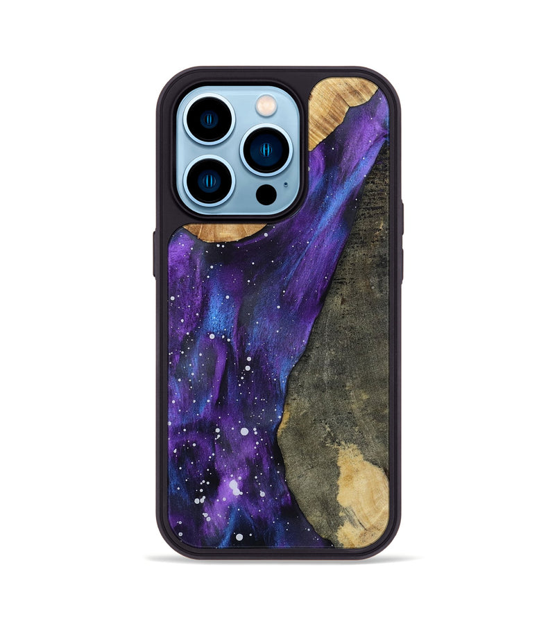 iPhone 14 Pro Wood Phone Case - Lailah (Cosmos, 801853)