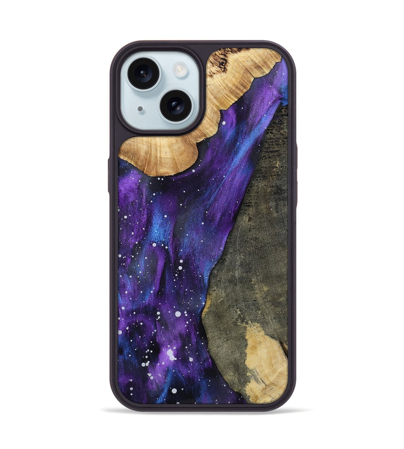 iPhone 15 Wood Phone Case - Lailah (Cosmos, 801853)