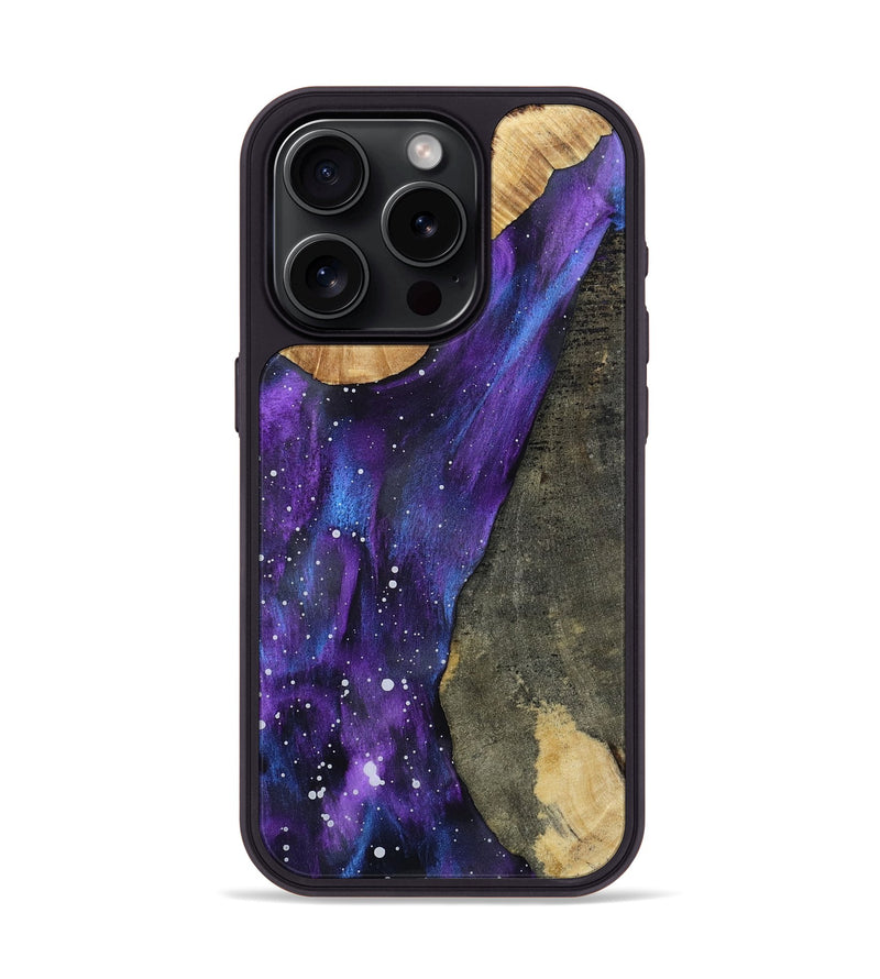 iPhone 15 Pro Wood Phone Case - Lailah (Cosmos, 801853)