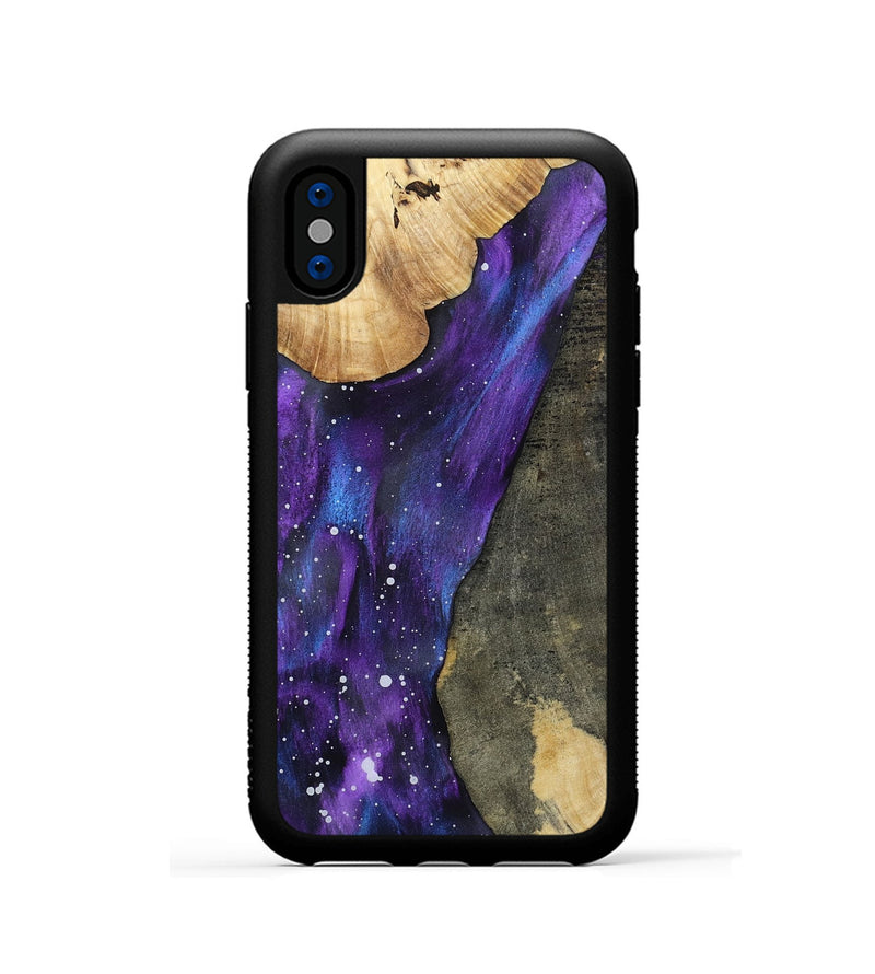 iPhone Xs Wood Phone Case - Lailah (Cosmos, 801853)