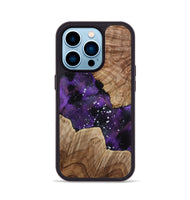 iPhone 14 Pro Wood Phone Case - Liddie (Cosmos, 801854)