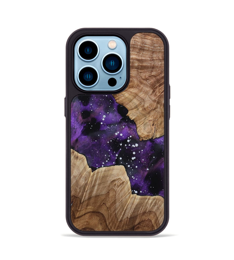 iPhone 14 Pro Wood Phone Case - Liddie (Cosmos, 801854)