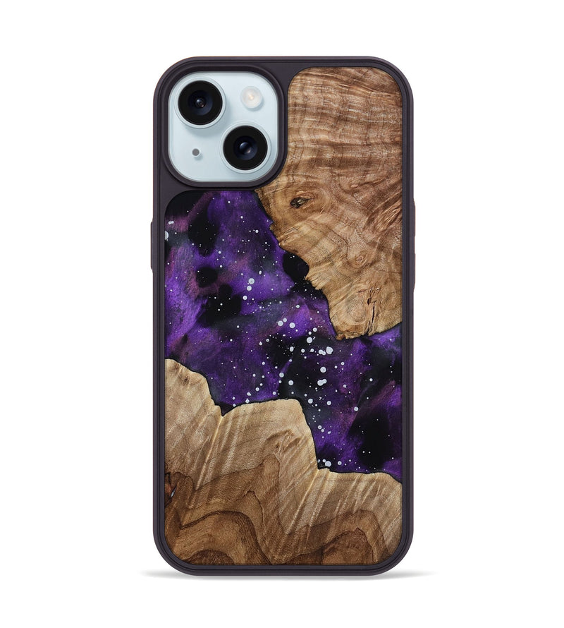 iPhone 15 Wood Phone Case - Liddie (Cosmos, 801854)