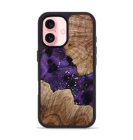 iPhone 16 Wood Phone Case - Liddie (Cosmos, 801854)