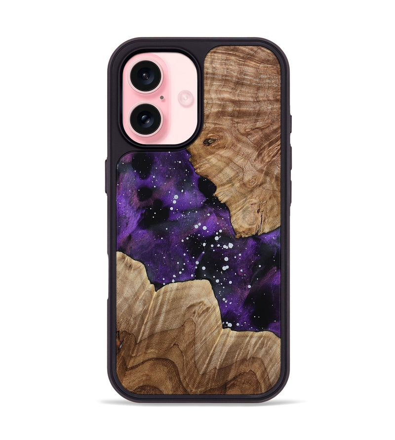 iPhone 16 Wood Phone Case - Liddie (Cosmos, 801854)