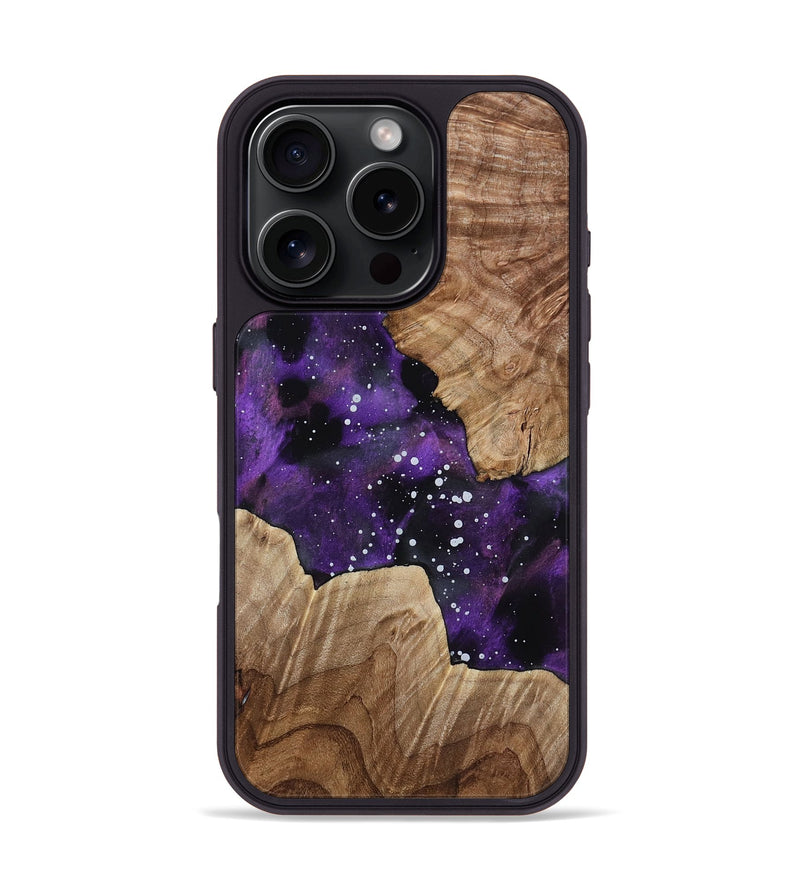 iPhone 16 Pro Wood Phone Case - Liddie (Cosmos, 801854)