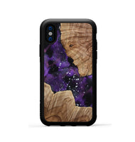 iPhone Xs Wood Phone Case - Liddie (Cosmos, 801854)