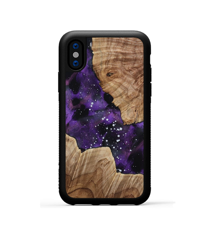 iPhone Xs Wood Phone Case - Liddie (Cosmos, 801854)