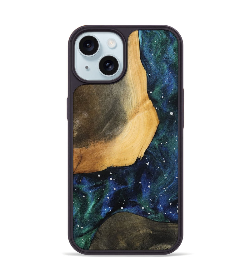 iPhone 15 Wood Phone Case - Oaklynn (Cosmos, 801856)