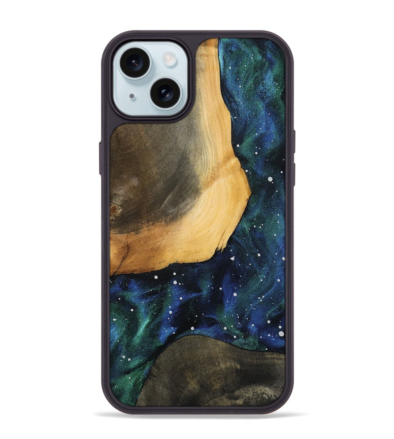 iPhone 15 Plus Wood Phone Case - Oaklynn (Cosmos, 801856)