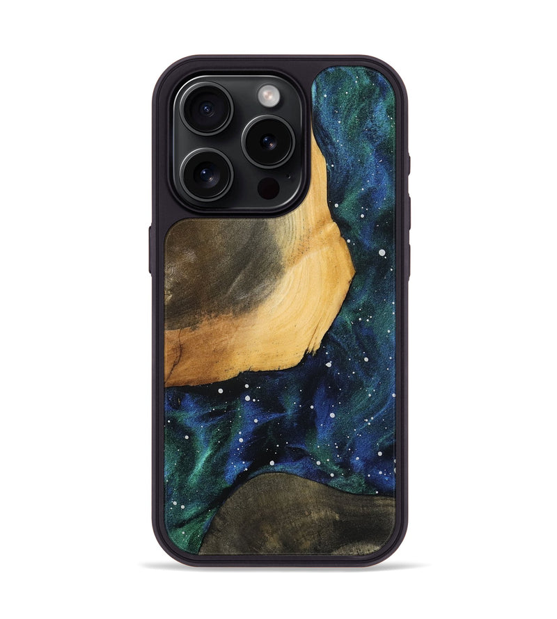 iPhone 15 Pro Wood Phone Case - Oaklynn (Cosmos, 801856)