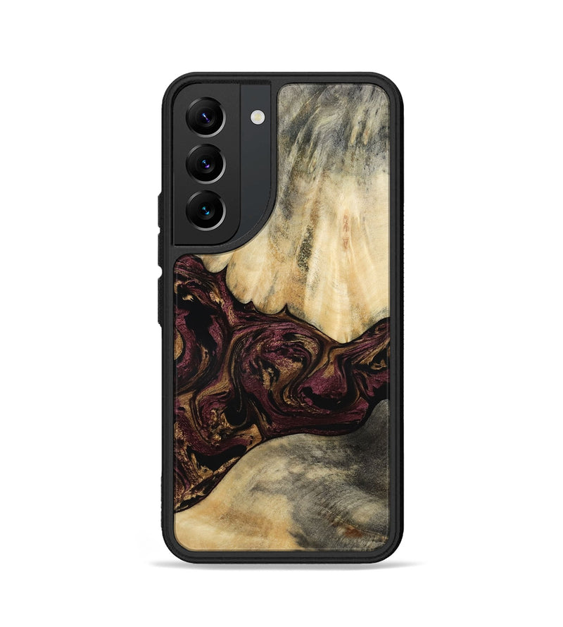 Galaxy S22 Wood Phone Case - Zackery (Purple, 801858)