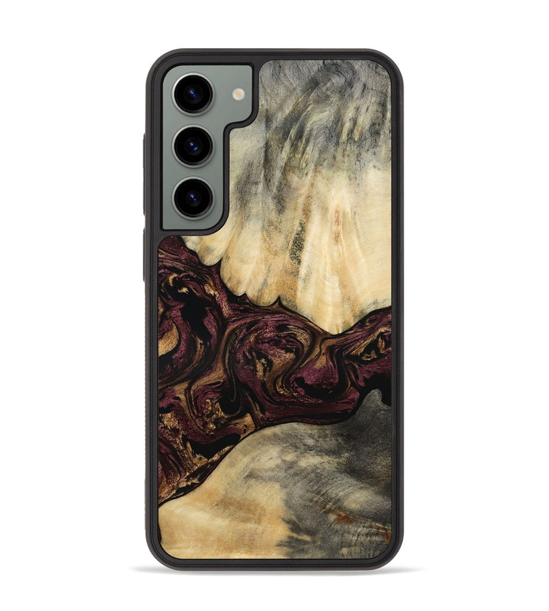 Galaxy S23 Plus Wood Phone Case - Zackery (Purple, 801858)