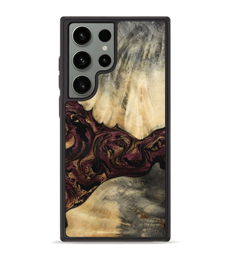Galaxy S23 Ultra Wood Phone Case - Zackery (Purple, 801858)