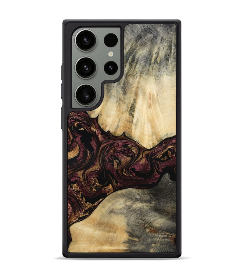 Galaxy S24 Ultra Wood Phone Case - Zackery (Purple, 801858)