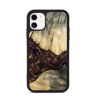 iPhone 11 Wood Phone Case - Zackery (Purple, 801858)