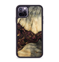iPhone 11 Pro Max Wood Phone Case - Zackery (Purple, 801858)