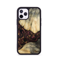 iPhone 11 Pro Wood Phone Case - Zackery (Purple, 801858)