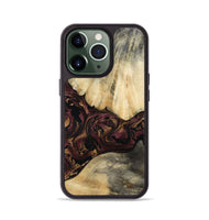 iPhone 13 Pro Wood Phone Case - Zackery (Purple, 801858)
